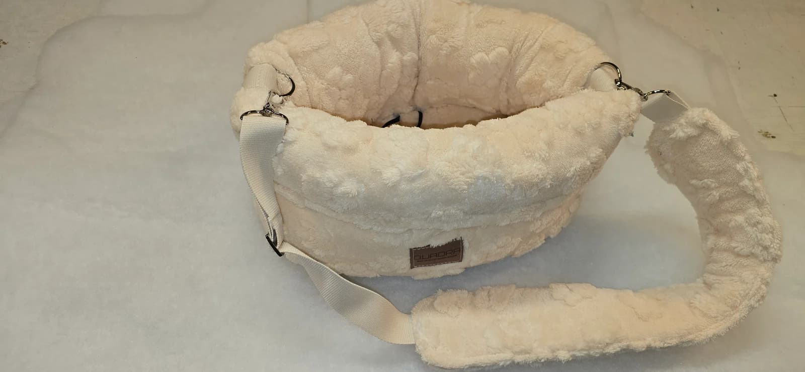 Sac à repli 40cm Pilou pattes beige