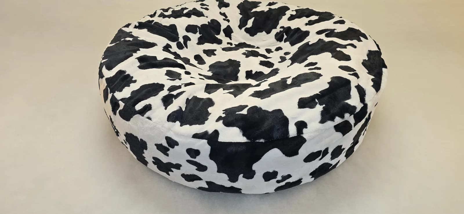 Donut Déhoussable pilou ras motif vache