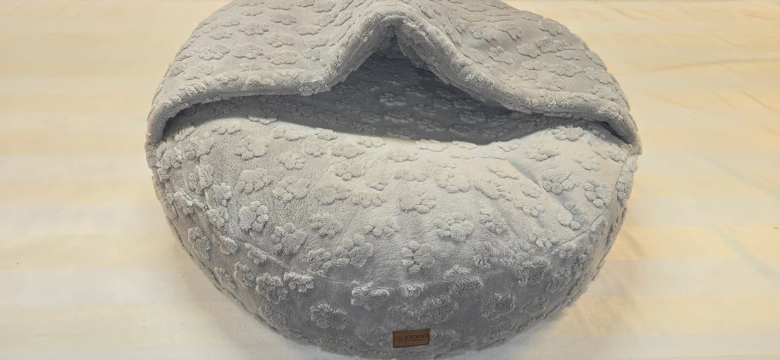 Donut Déhoussable + voûte ouatinée, pattes à relief gris clair