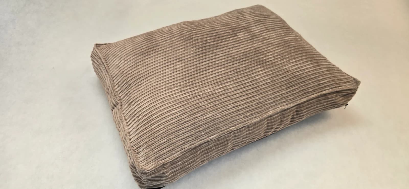 Matelas Déhoussable velours côtelé, grandes tailles