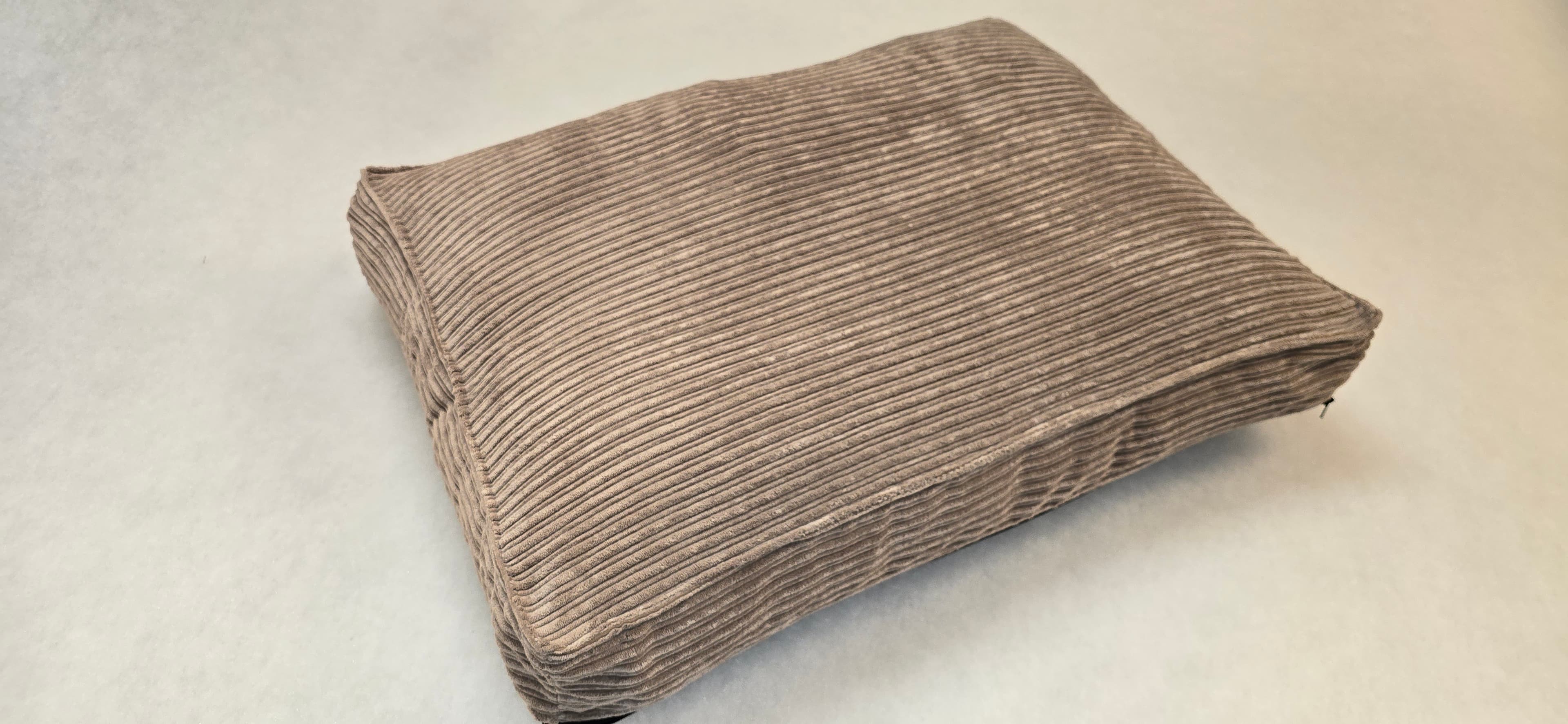 Matelas Déhoussable velours côtelé